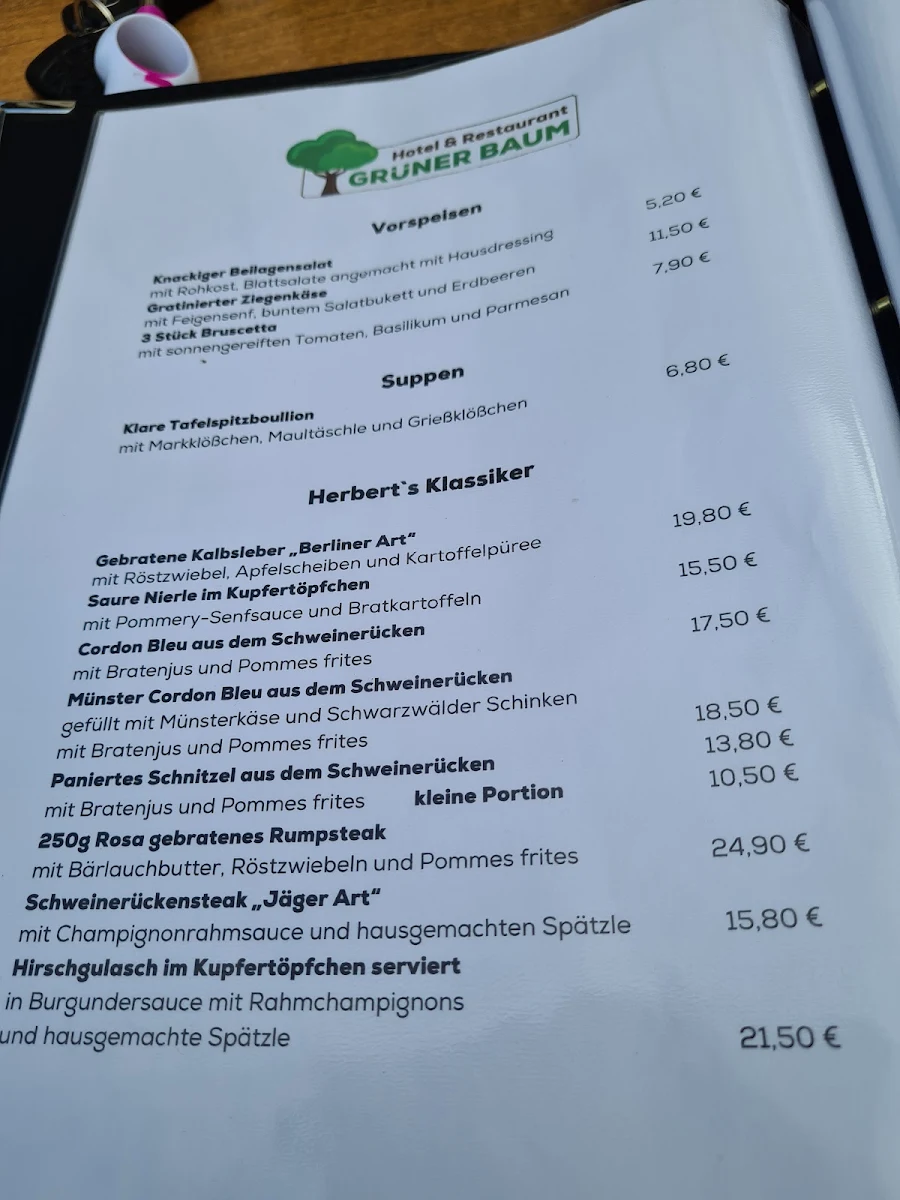 Speisekarte photo 5