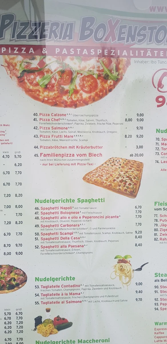 Speisekarte photo 5