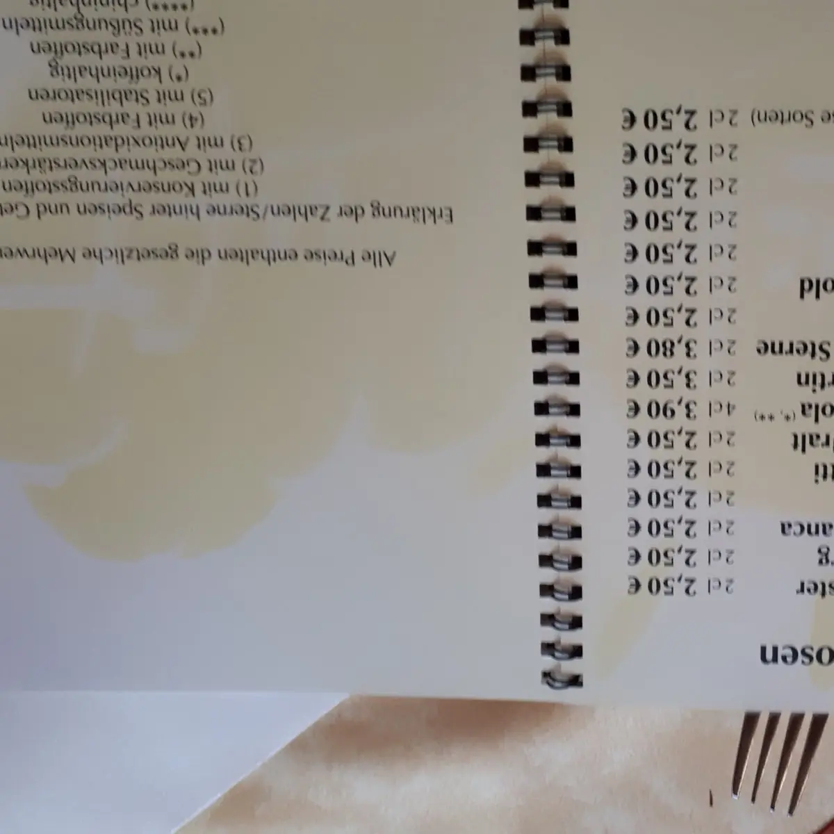 Speisekarte photo 10