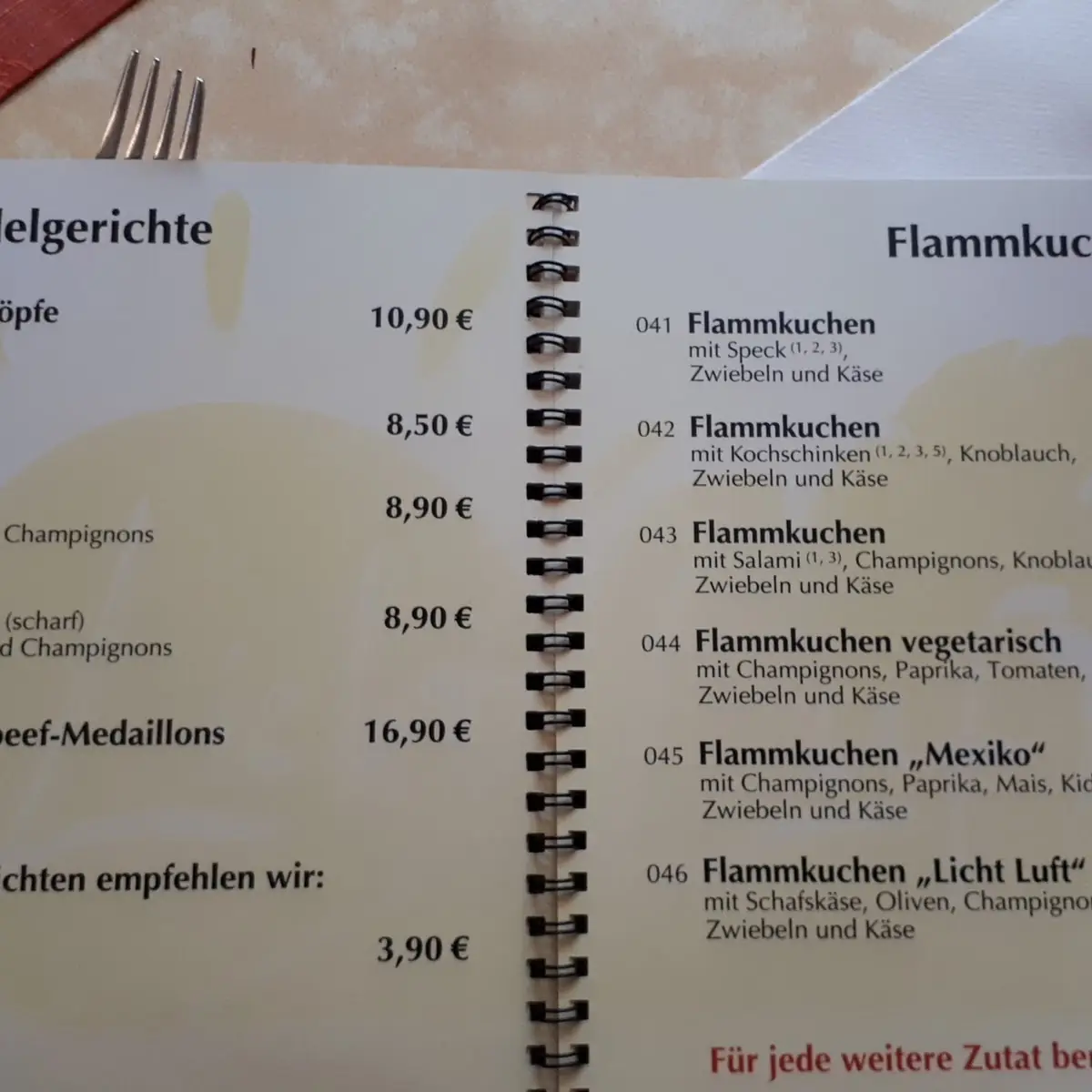 Speisekarte photo 7