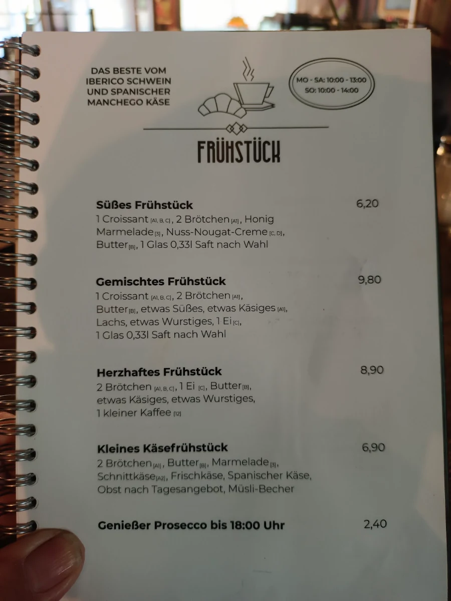 Speisekarte photo 2