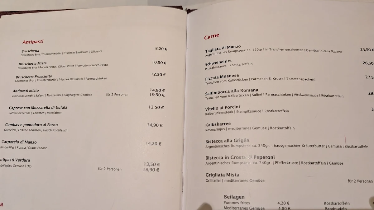 Speisekarte photo 3