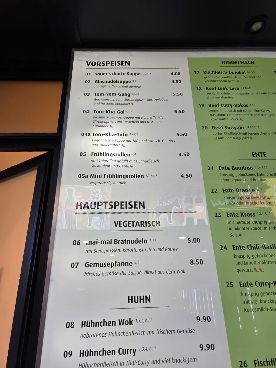 Speisekarte photo 1