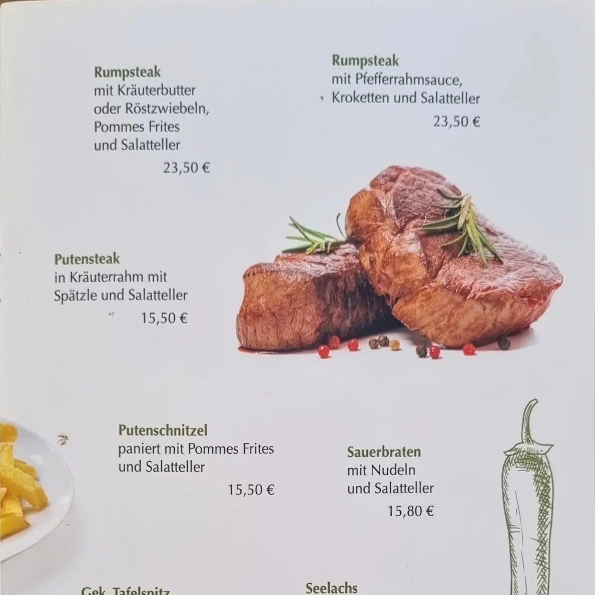 Speisekarte photo 1