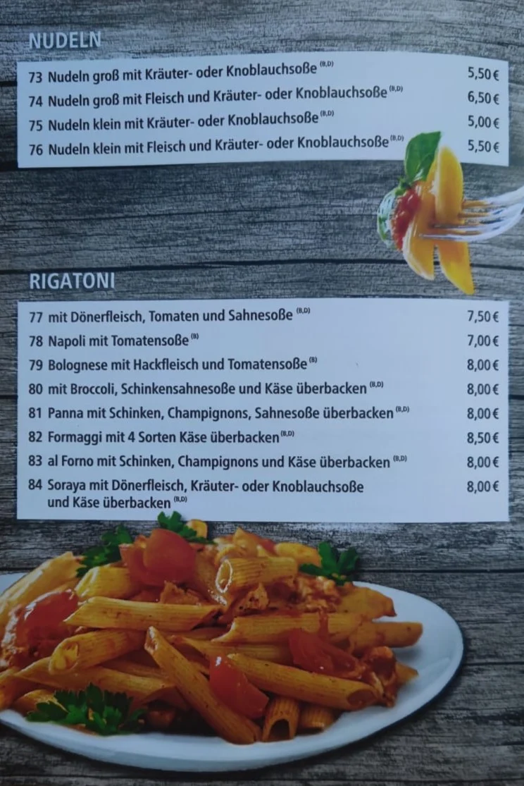 Speisekarte photo 4