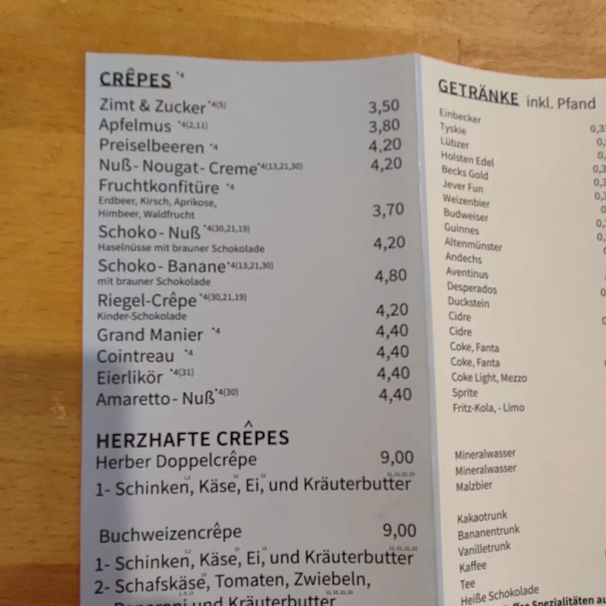 Speisekarte photo 10