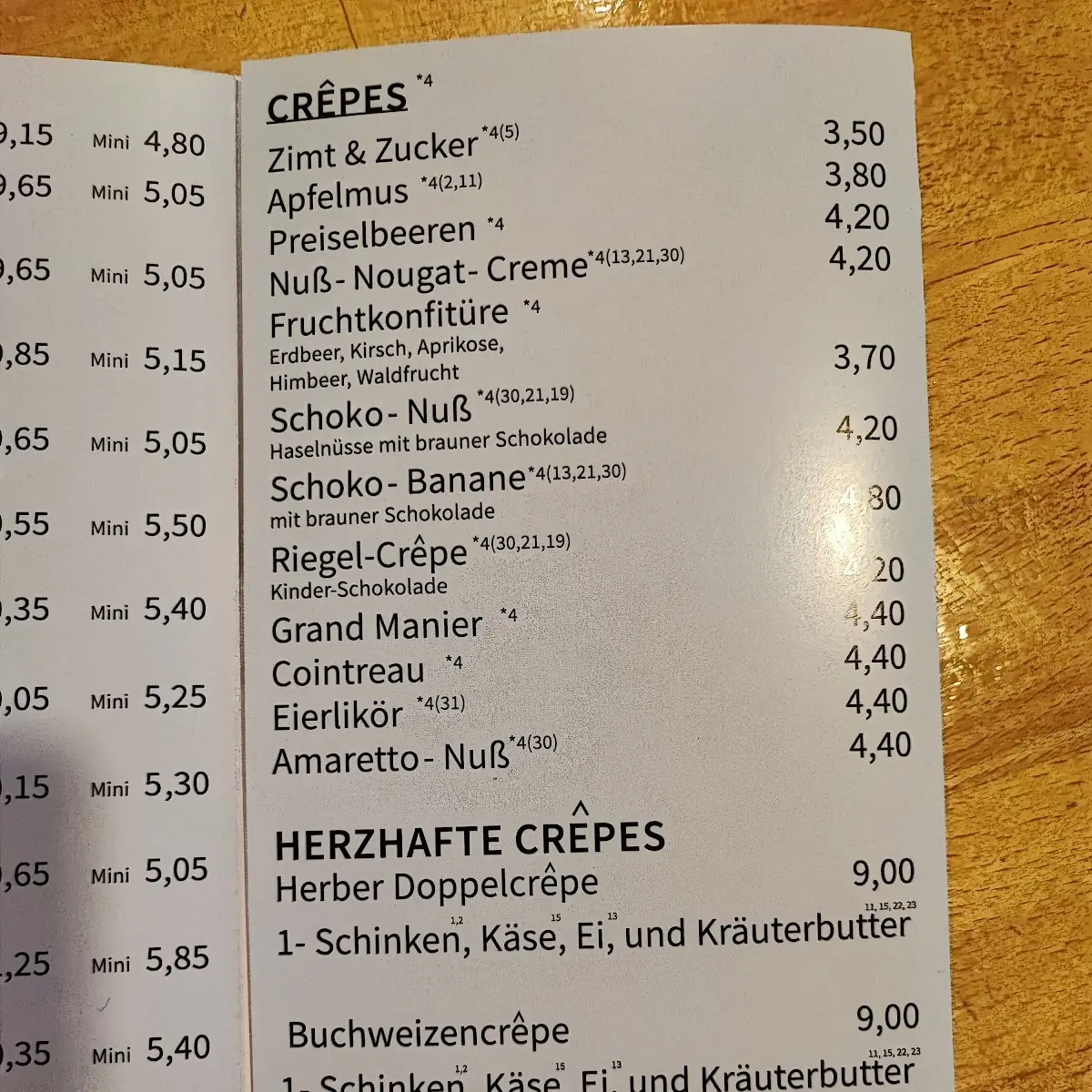 Speisekarte photo 6