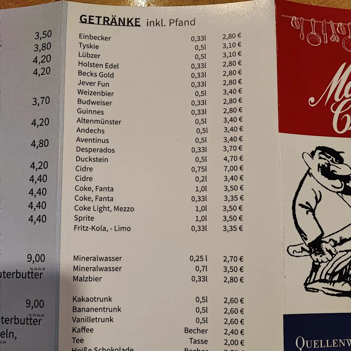 Speisekarte photo 7