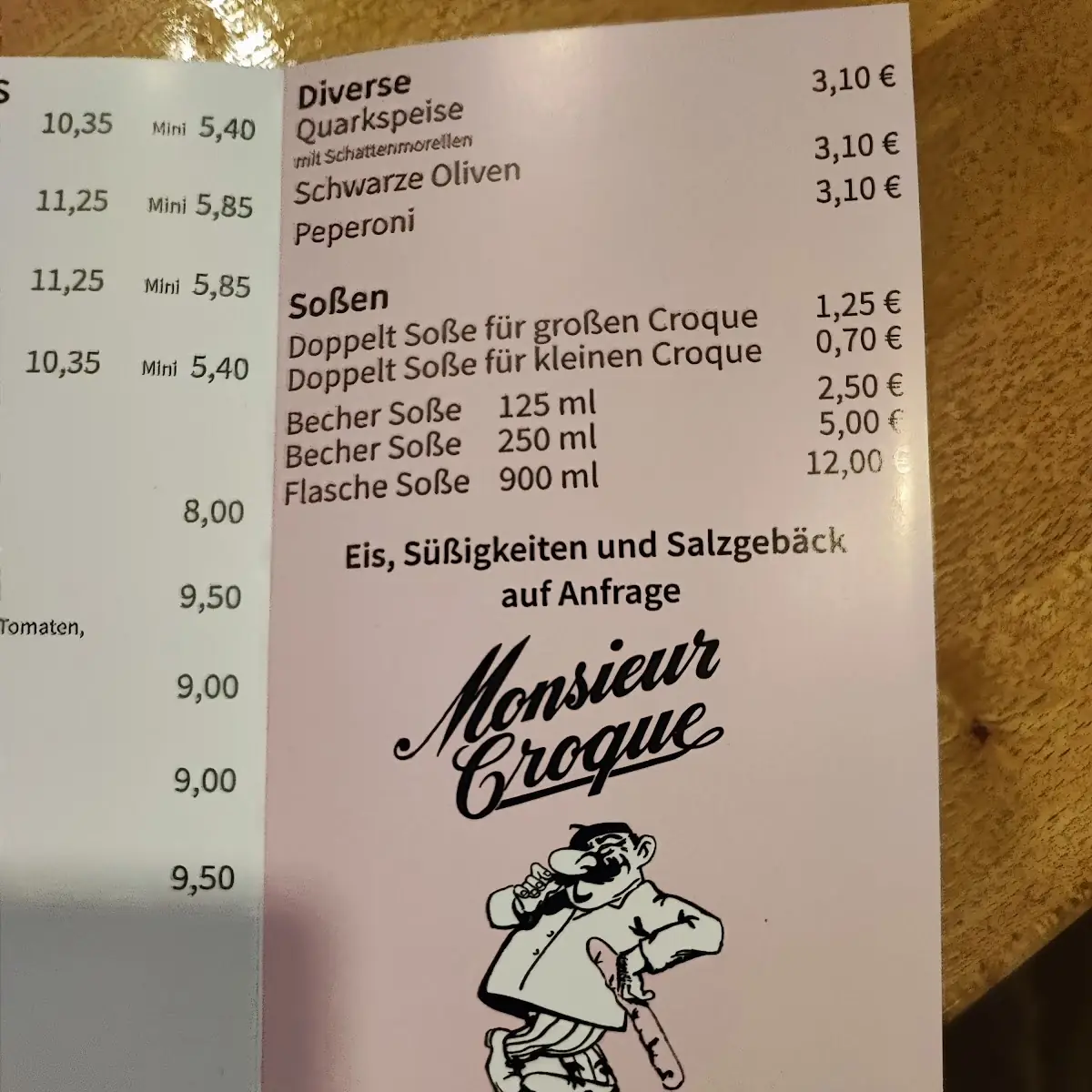 Speisekarte photo 9
