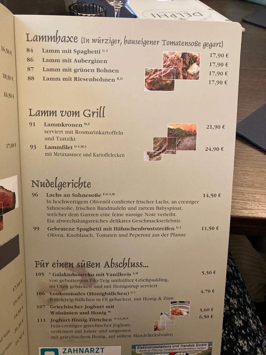 Speisekarte photo 3