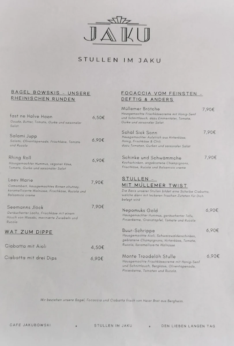 Speisekarte photo 1