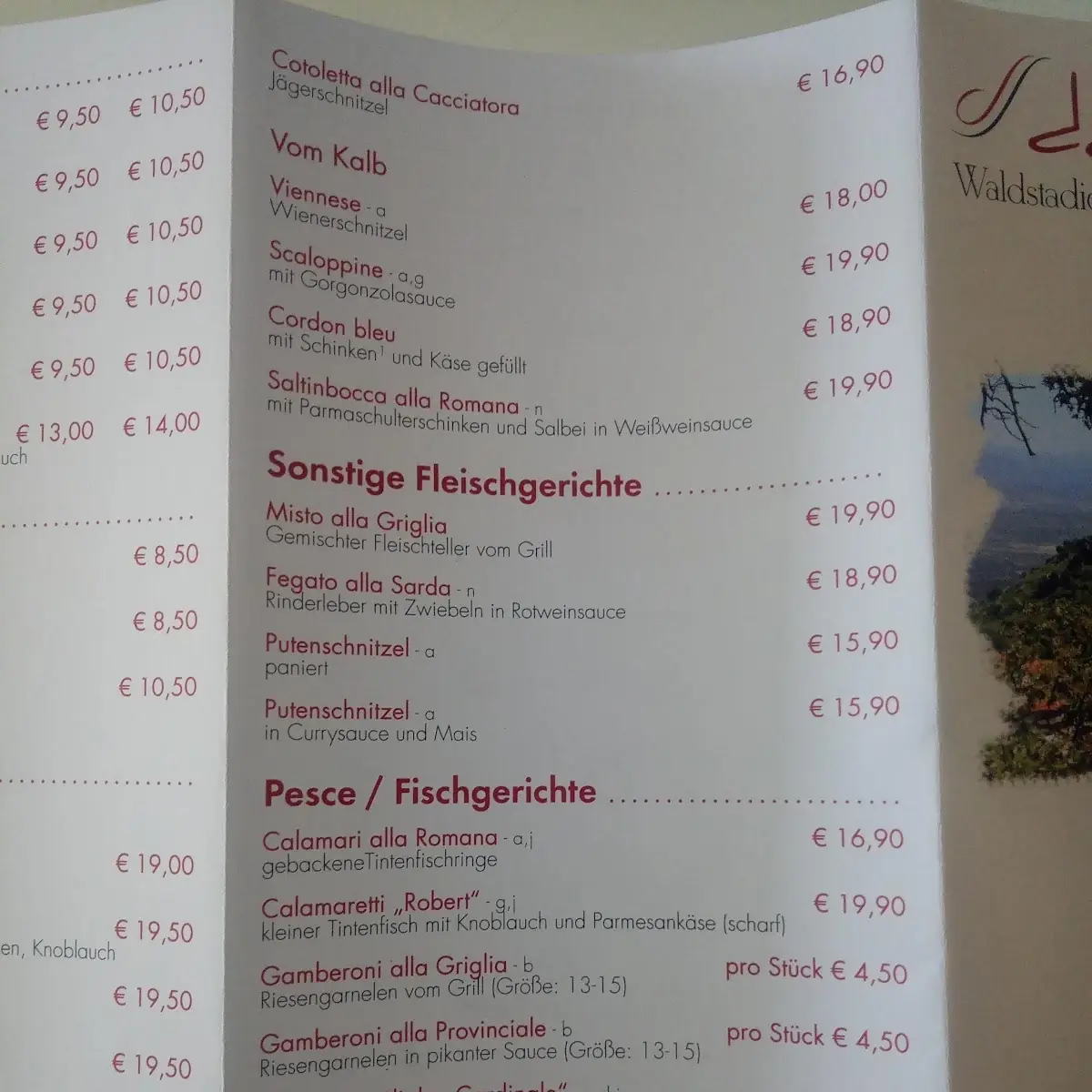 Speisekarte photo 2