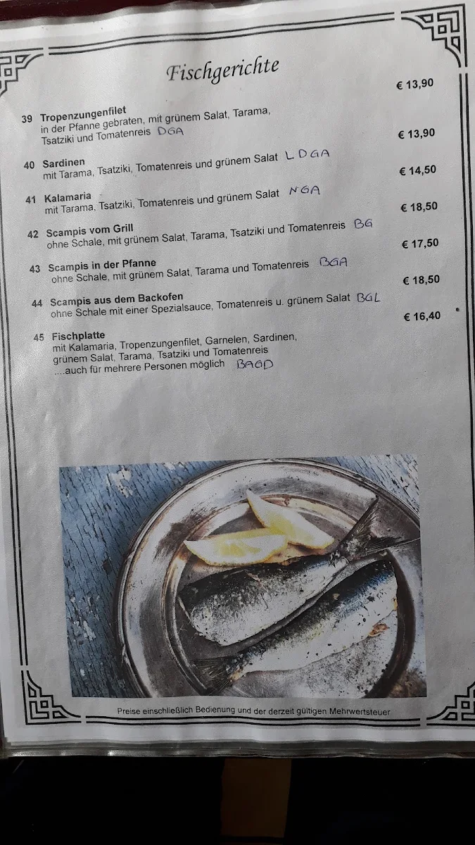 Speisekarte photo 8
