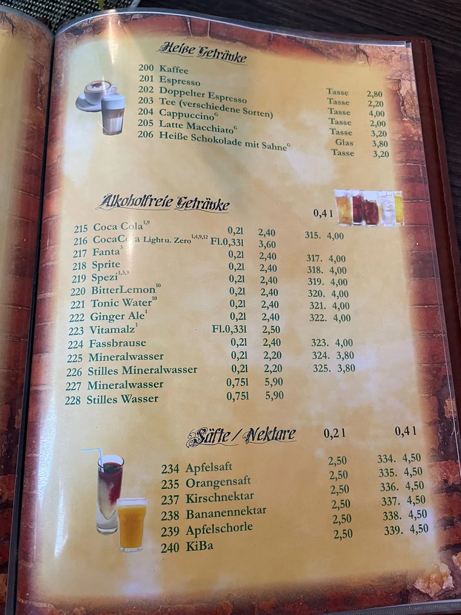 Speisekarte photo 1