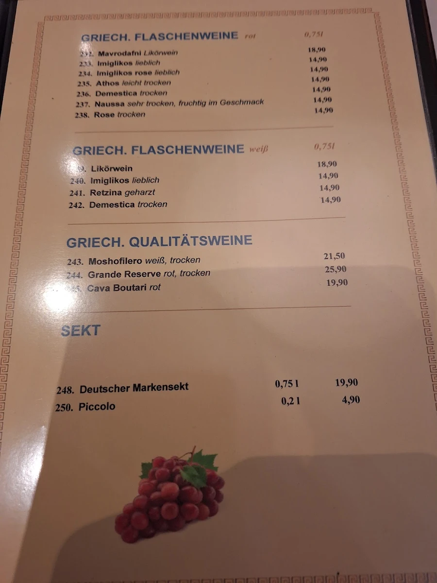 Speisekarte photo 2