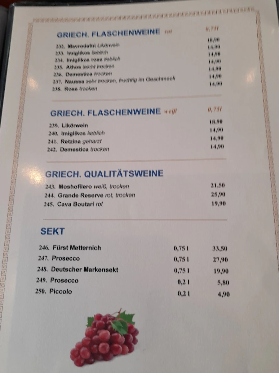 Speisekarte photo 8