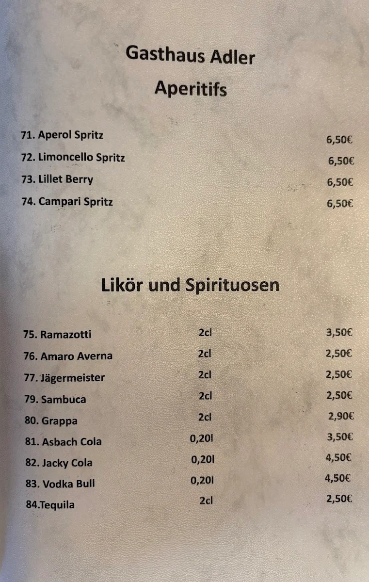 Speisekarte photo 8