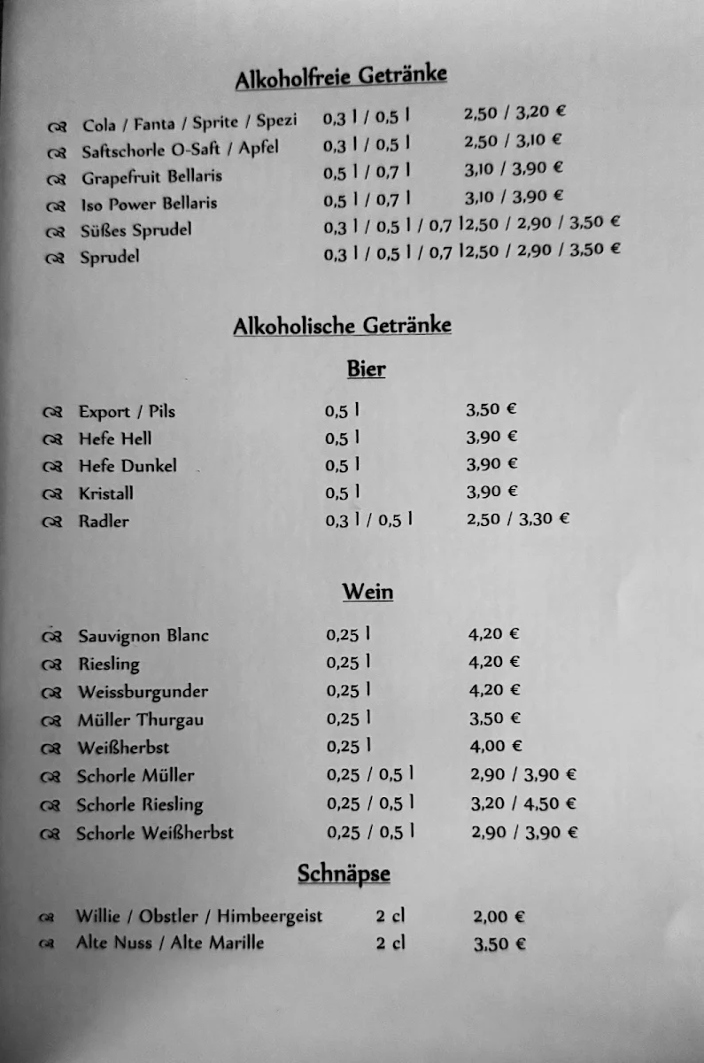 Speisekarte photo 1