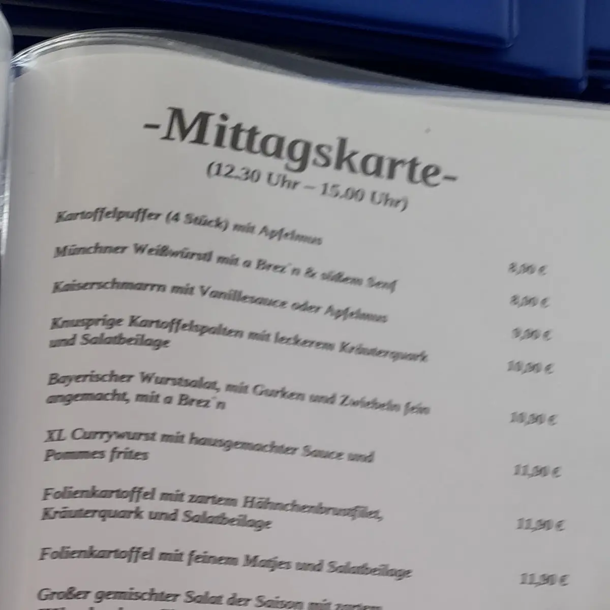 Speisekarte photo 10