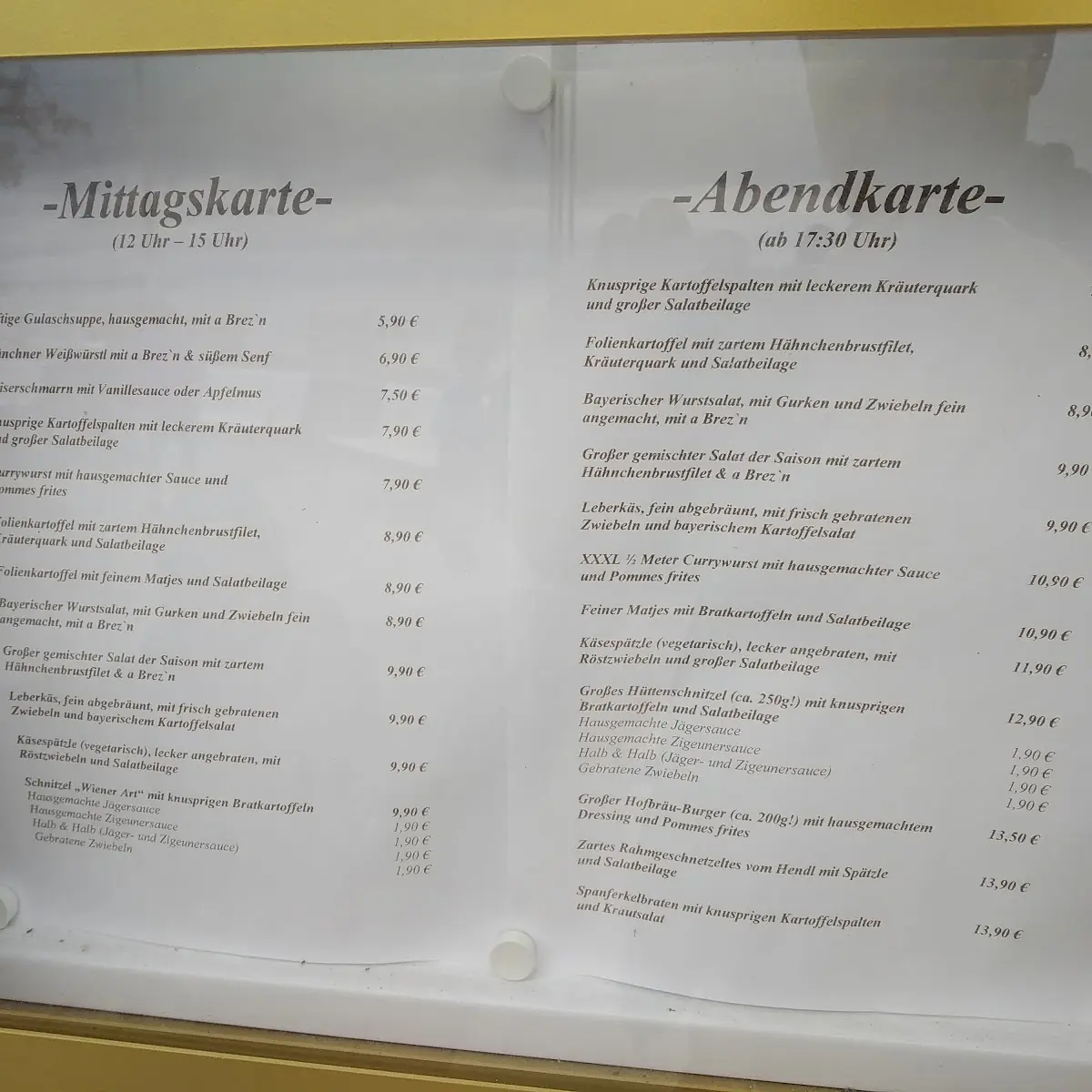 Speisekarte photo 6