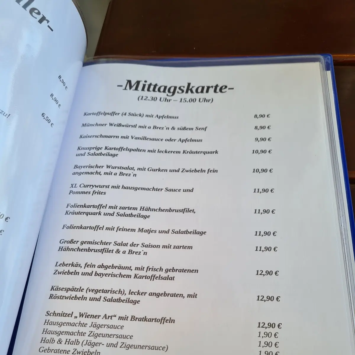 Speisekarte photo 7