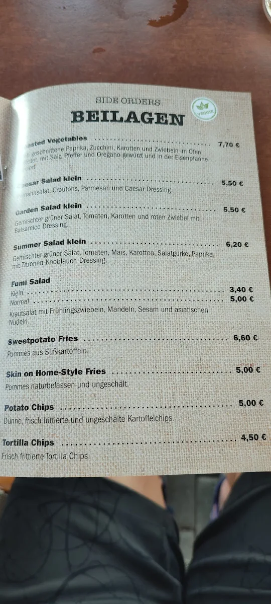 Speisekarte photo 2