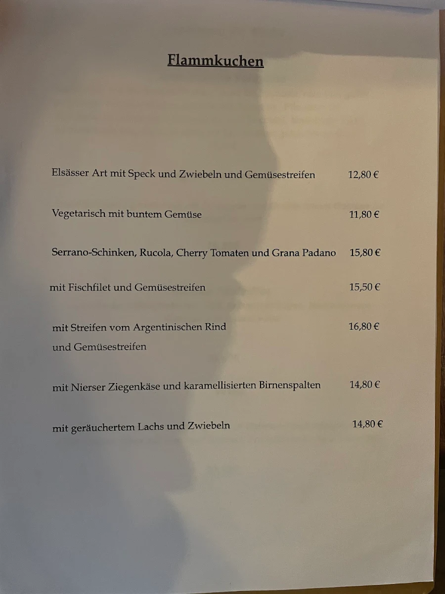 Speisekarte, Cumsalis