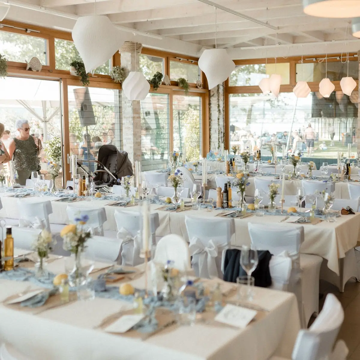 Atmosphäre, Restaurant Strandbad Reichenau