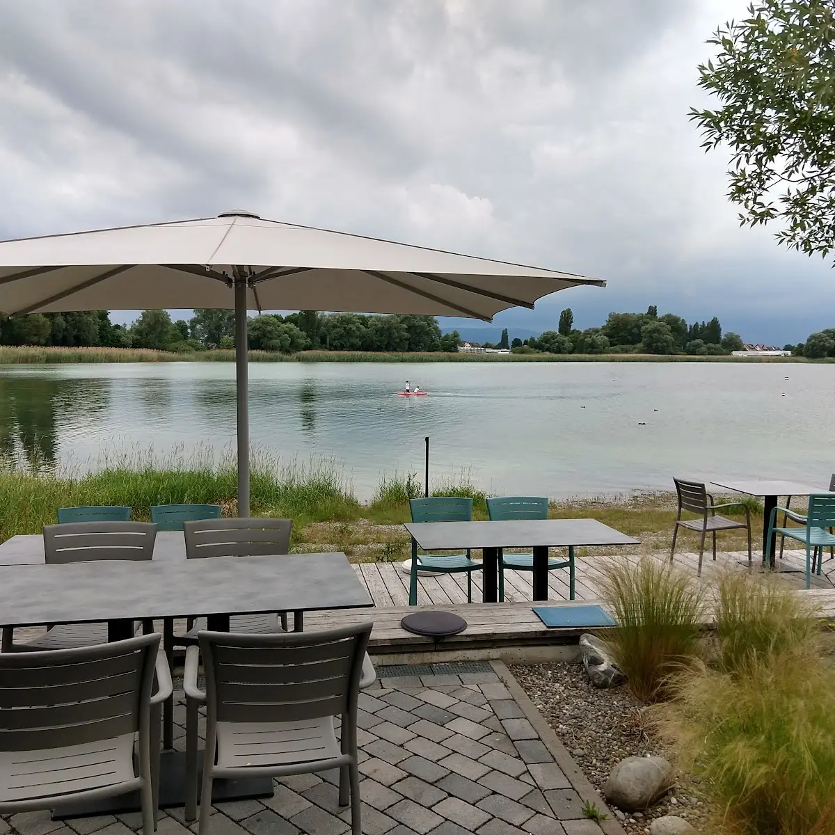 Atmosphäre, Restaurant Strandbad Reichenau
