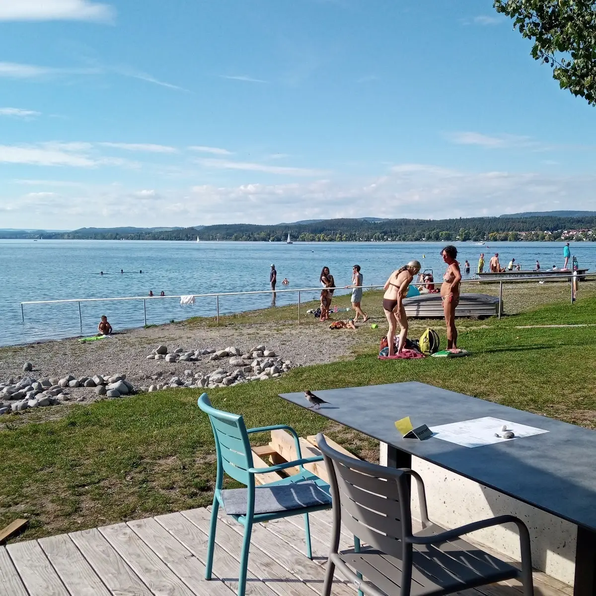 Atmosphäre, Restaurant Strandbad Reichenau