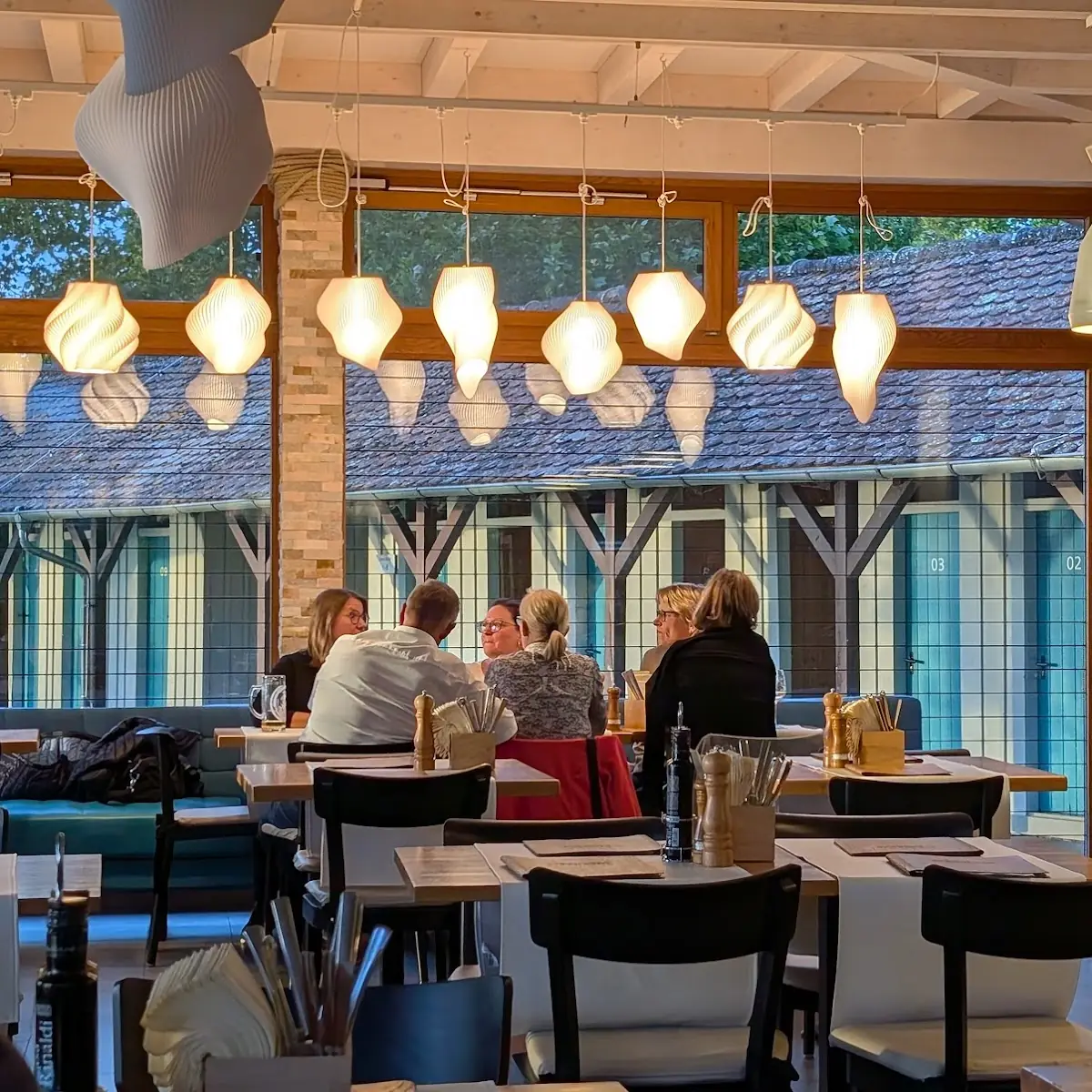 Atmosphäre, Restaurant Strandbad Reichenau
