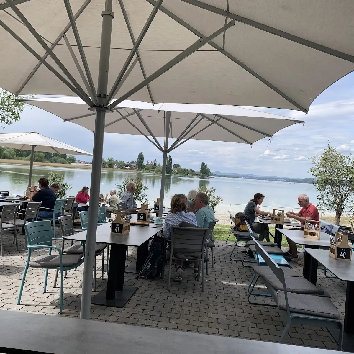 Atmosphäre, Restaurant Strandbad Reichenau