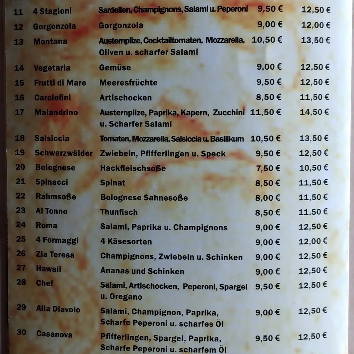 Speisekarte photo 6
