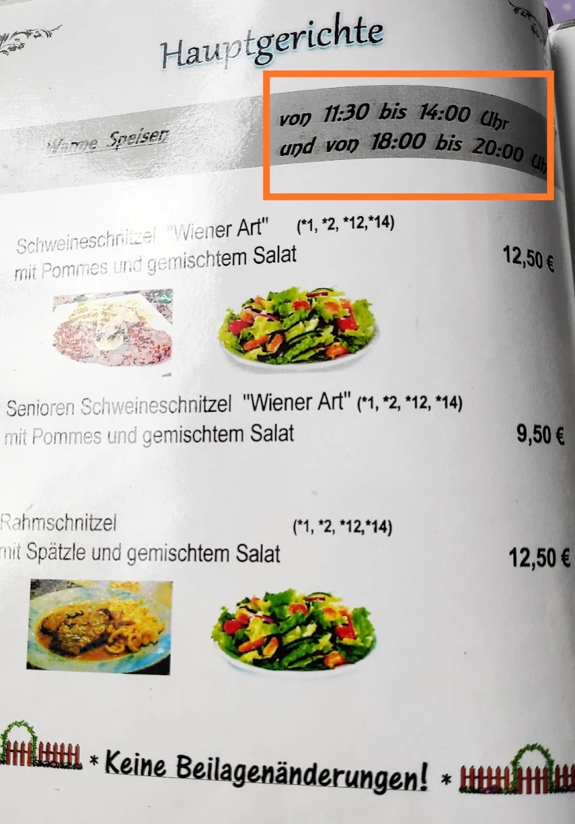 Speisekarte photo 9