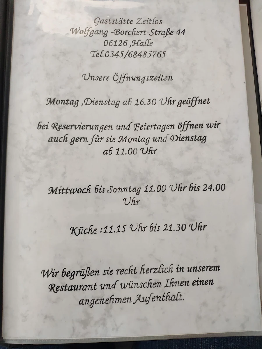 Speisekarte photo 5