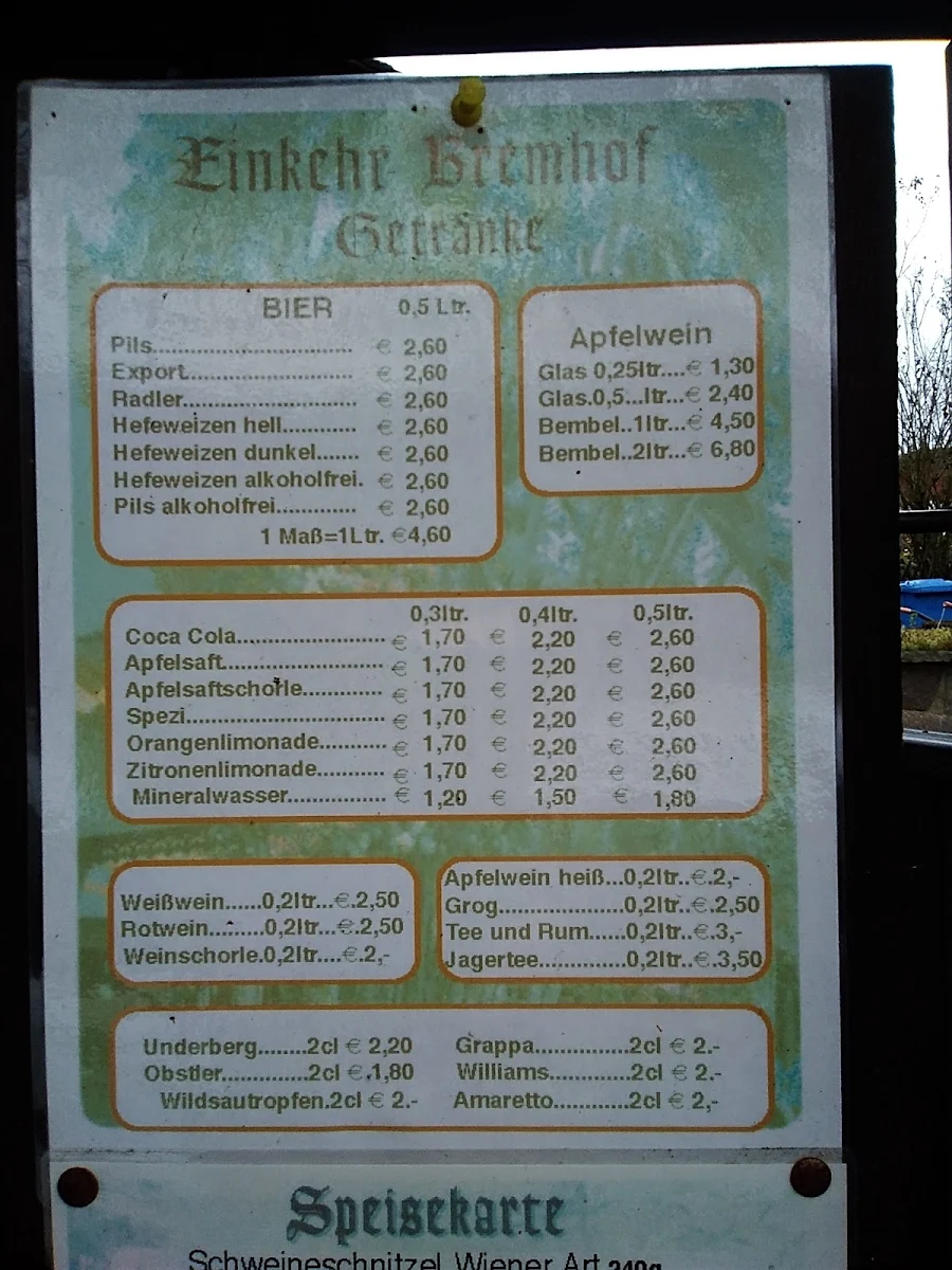 Speisekarte photo 1