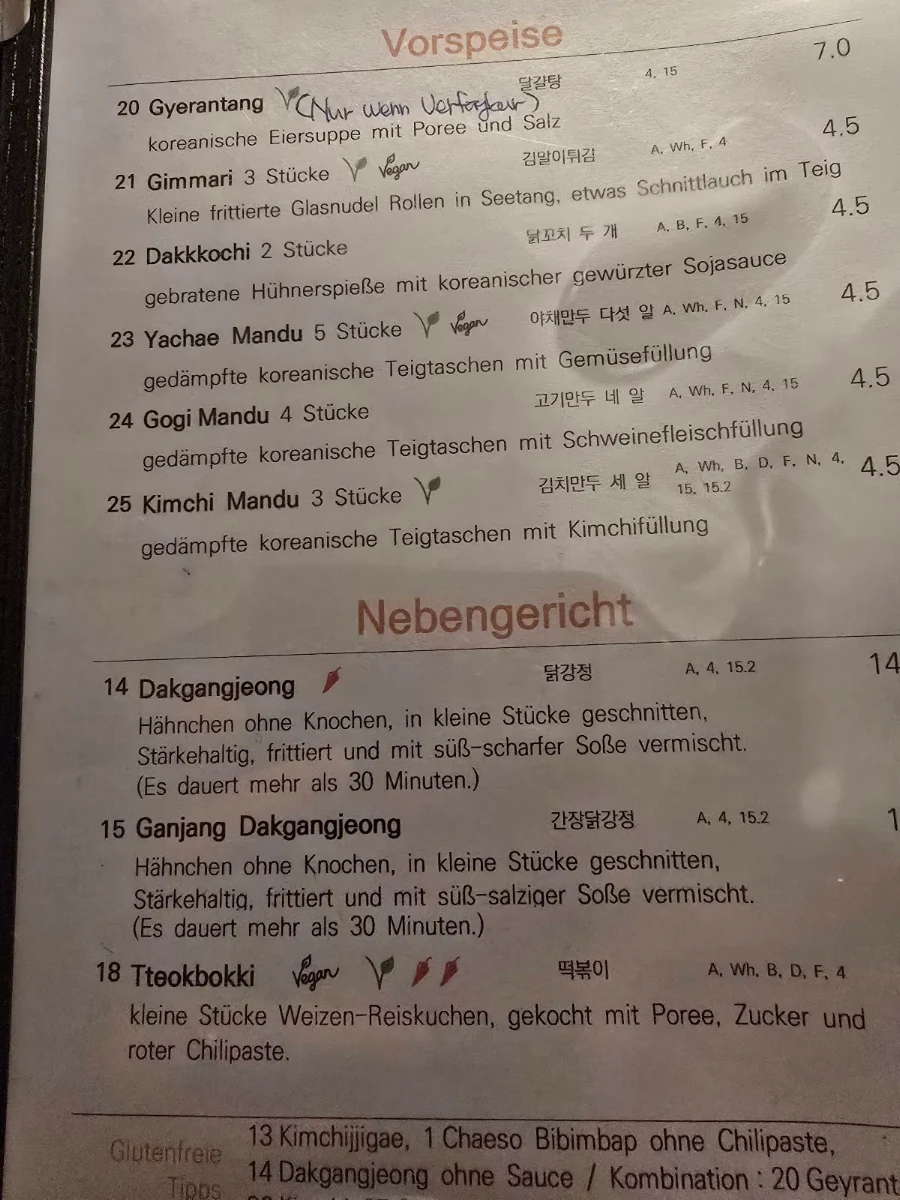 Speisekarte photo 6
