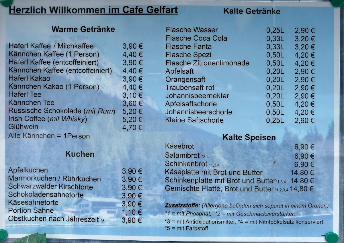 Speisekarte photo 2
