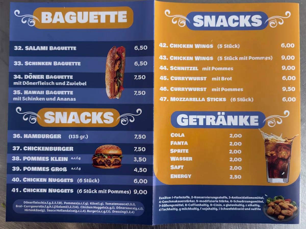 Speisekarte photo 2