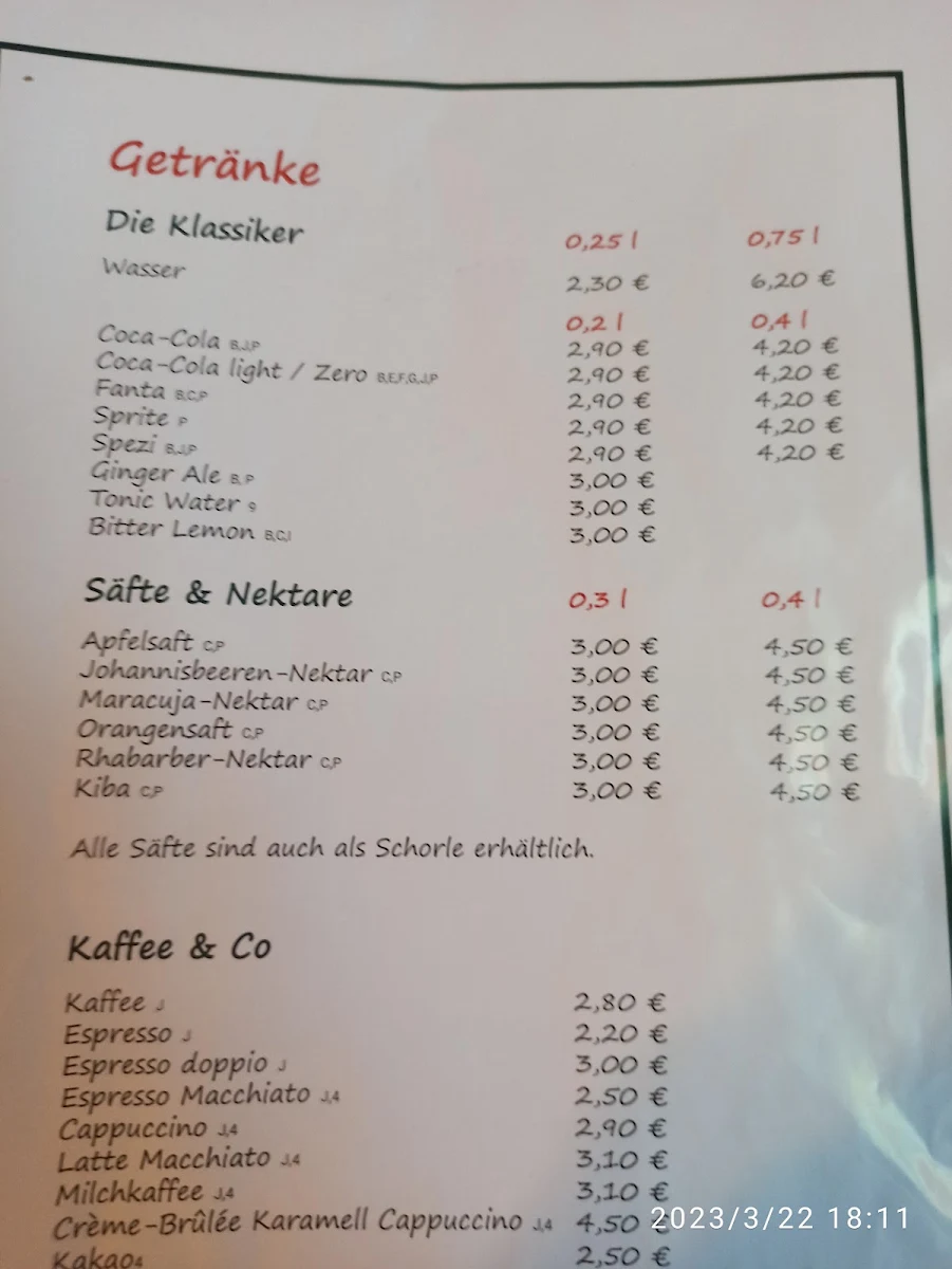 Speisekarte photo 2