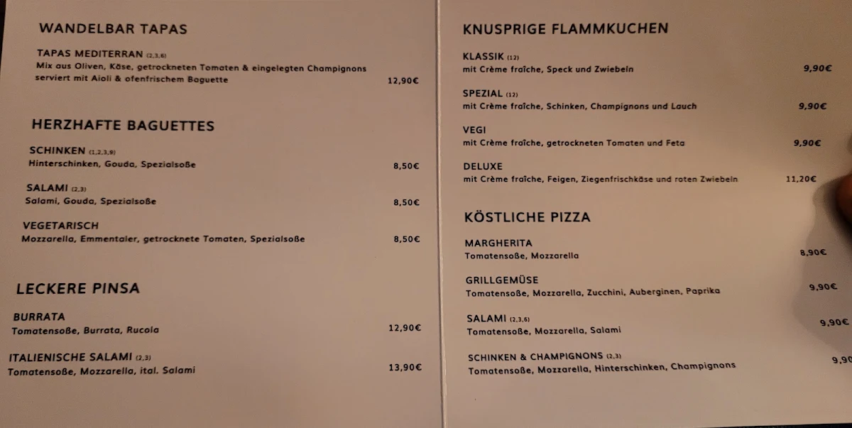 Speisekarte photo 1