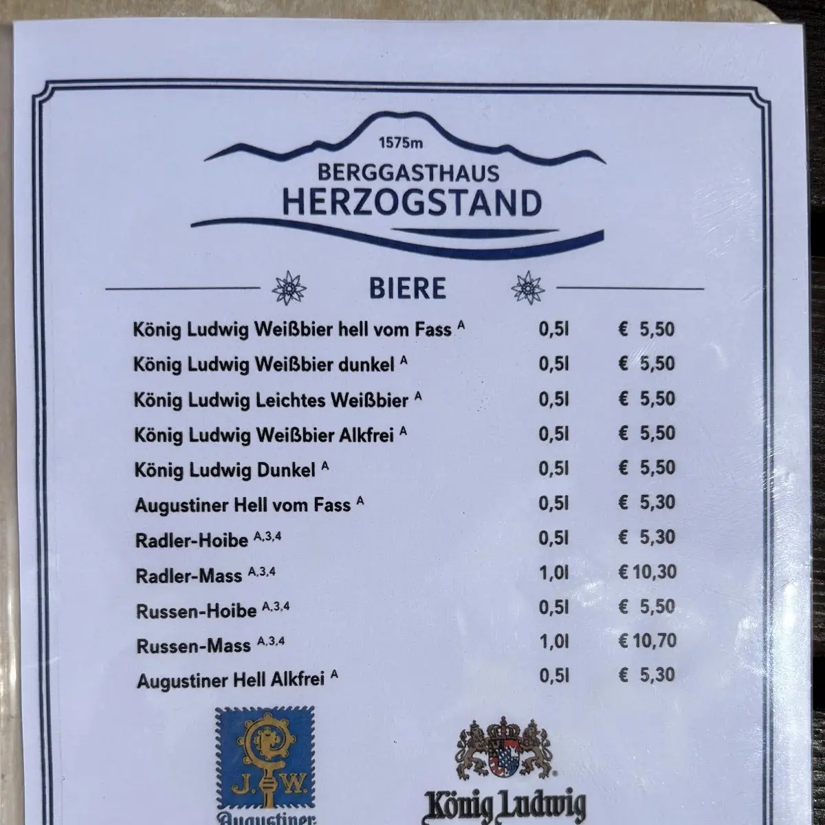 Speisekarte photo 2