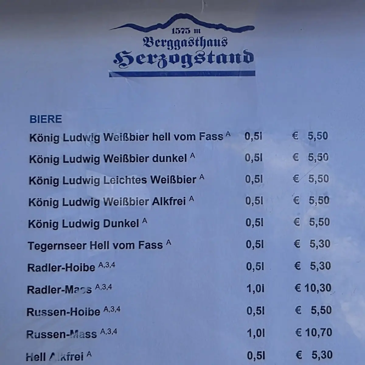 Speisekarte photo 8