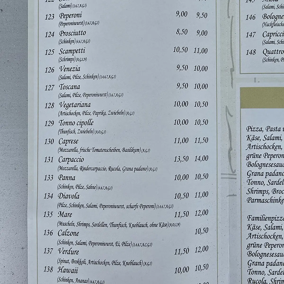 Speisekarte photo 1