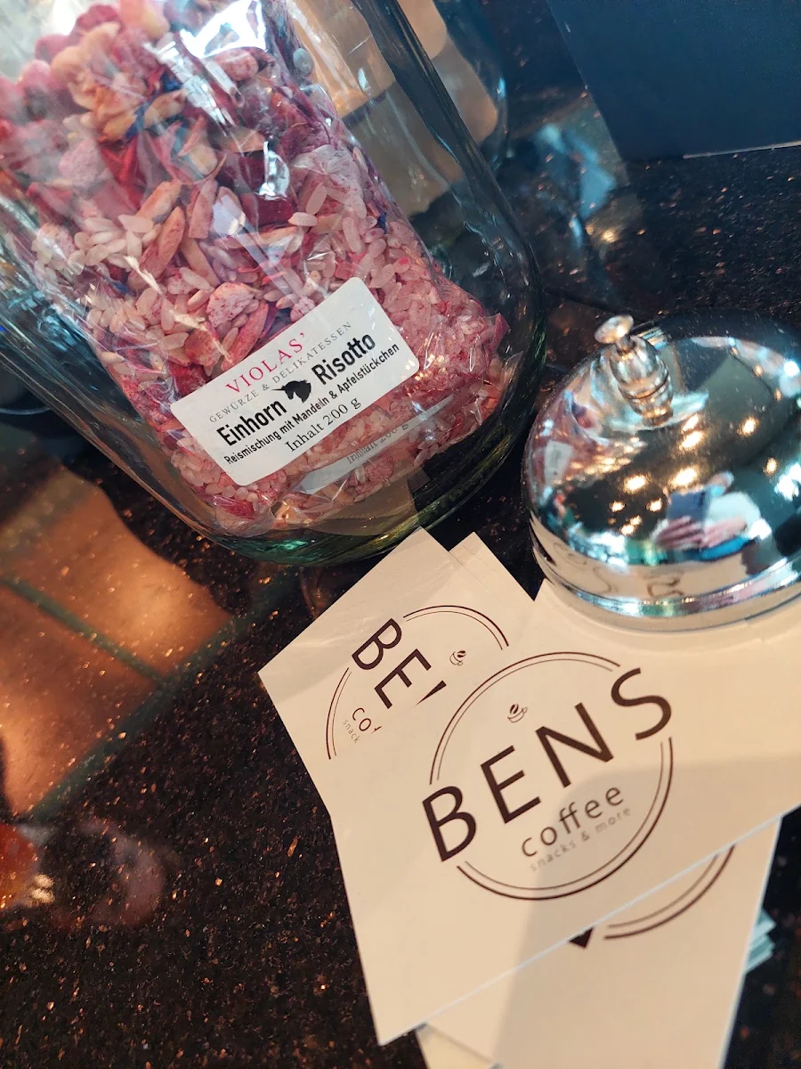 Speisekarte, BENS coffee