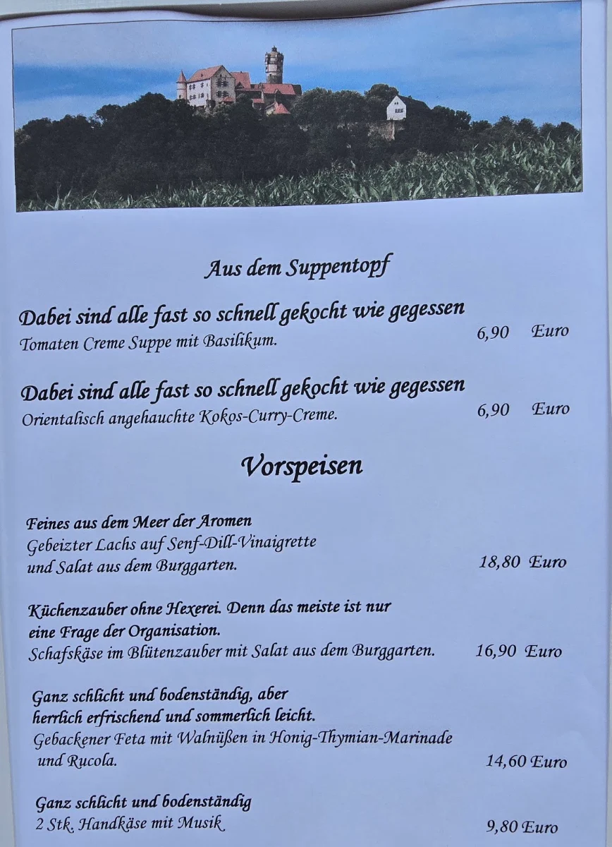 Speisekarte photo 5