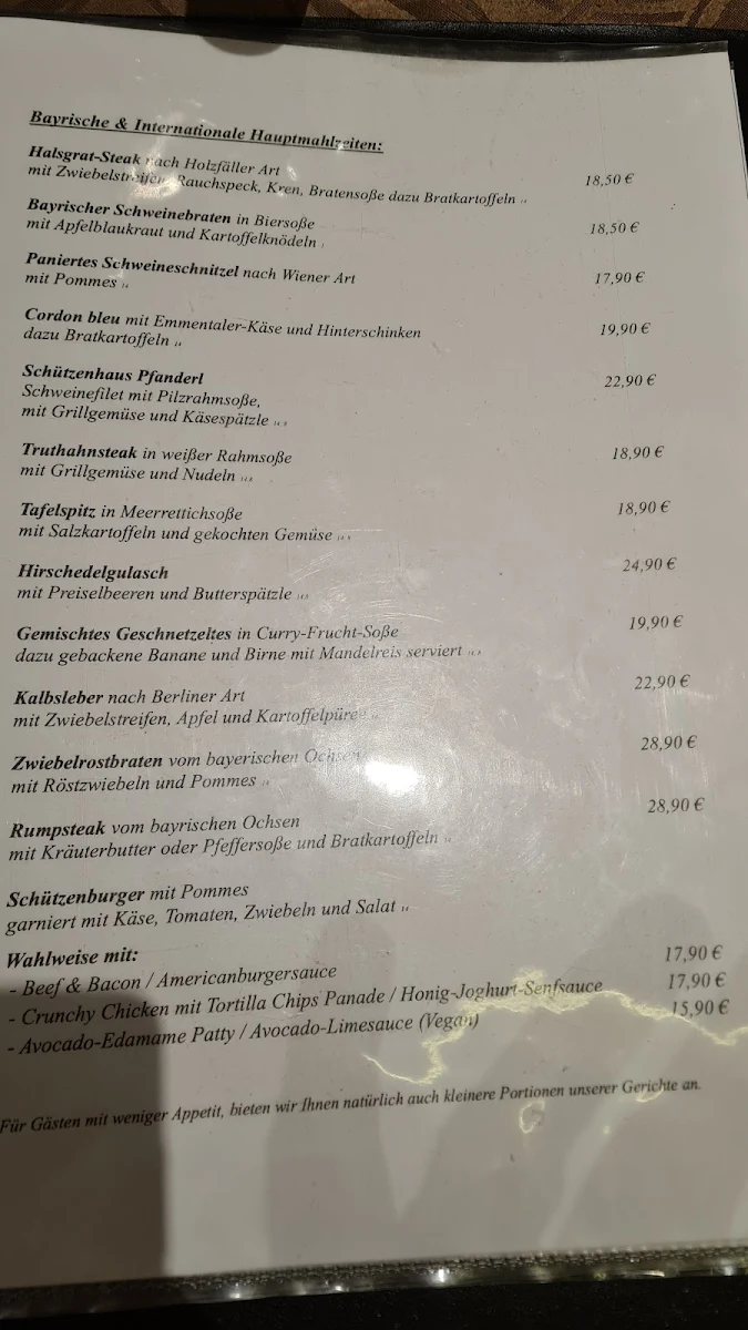 Speisekarte photo 2