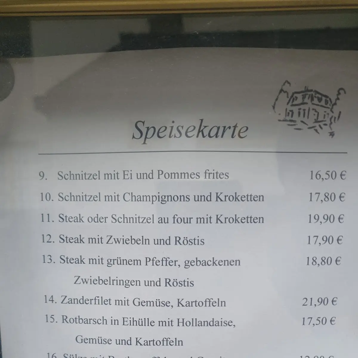 Speisekarte photo 1