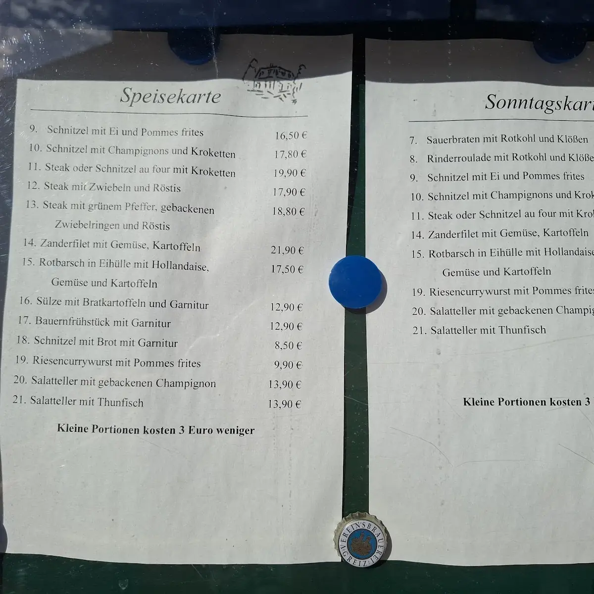 Speisekarte photo 2