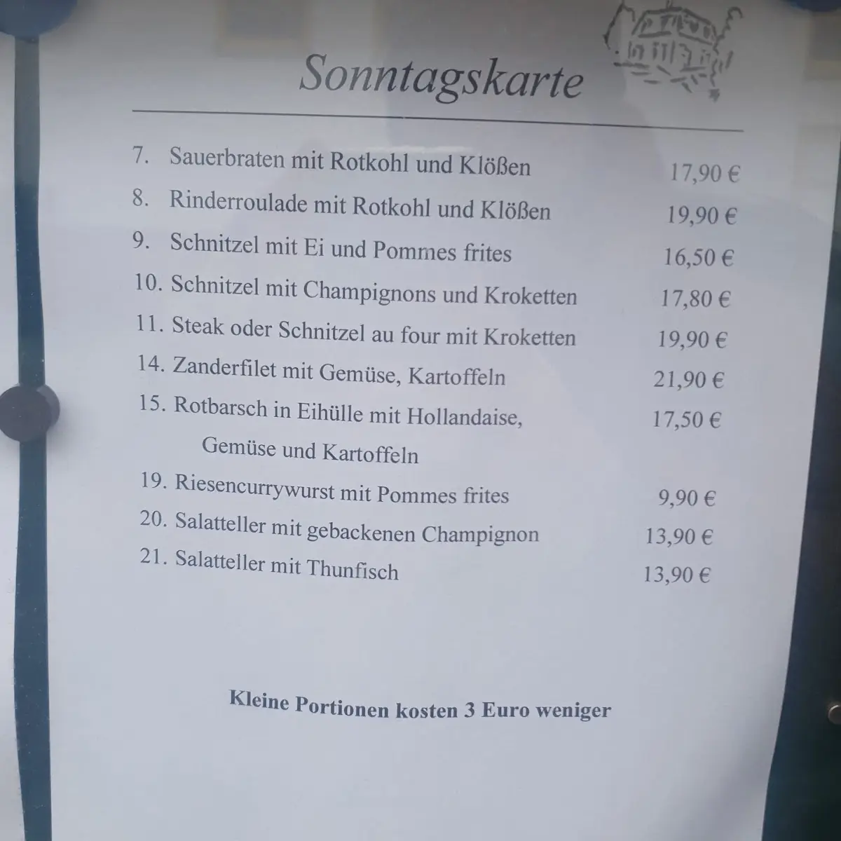 Speisekarte photo 3